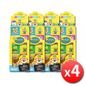 뽀롱뽀롱 뽀로로 비타민C 250정 x 4박스 어린이 유아 아기 아이 키즈 돌아기 비타민씨 캔디 캐릭터 사탕