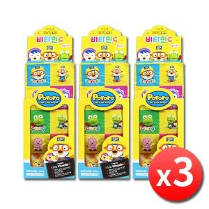 뽀롱뽀롱 뽀로로 비타민C 250정 x 3박스 어린이 유아 아기 아이 키즈 돌아기 비타민씨 캔디 캐릭터 사탕