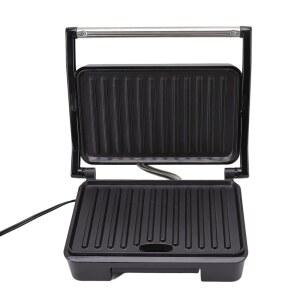 파니니 프레스 스틸 스테이크 스테인리스 실내 전기 햄버거용 두께에 프레스 그릴 샌드위치 개방 가열 상관없이 논스틱 메이커 양면 180도