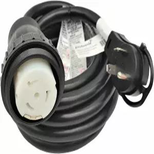 파크월드 RV 30A에서 마린 쇼어 파워 연장 50A 어댑터 TT30P에서 SS250R까지 코드