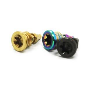 O-링 합금 볼트가 2pcs 자전거 블리드 나사 MAGURA EBT 용 브레이크  탱크 충전 구멍