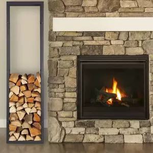 장작 거치대 야외 보관 화목난로 거치형 화로