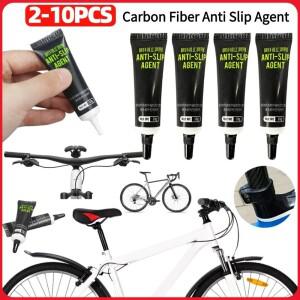 2-10Pcs 탄소 섬유 미끄럼 방지제 10ml 산악 도로 자전거 시트 튜브 그리스 핸드바 스템 시트포스트