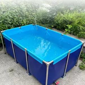 사각 조립식 수영장 물놀이 야외 여름용 레저 풀장 간이 대형 펜션 커버