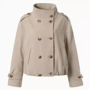 [롯데백화점]지고트 JS3E0JP501 하이넥 더블 밴딩 숏 점퍼