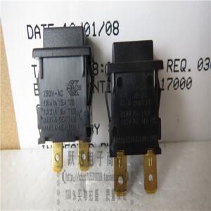 수입 영국 ARCOLECTRIC 사각 자동 잠금 스위치 T85 2 핀 피트 버튼 진공 청소기 전원 8300-996