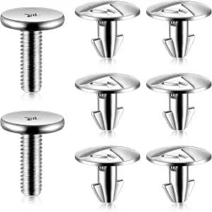 HHZL 8PCS 하부 엔진 커버 스플래시 90674TY2A01 스키드 액세스 실드 플레이트 핀 아큐라용 나사 어코드