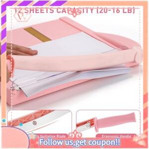 AT84-종이 절단기 가드가 있는 종이 카드 재료 판지 비닐용 12인치