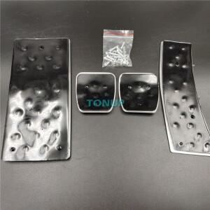 혼다 어코드 유로 CU1 패드 플레이트 장식 액세서리 수정을위한 자동차 가속기 발판 수리 페달