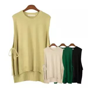 에스티아 1493 캔디 옆트임 조끼 빅사이즈