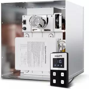 FOGATI RV 탱크리스 온수기 3도어 크기 12V 및 전원 개조 리모컨 InstaShower Plus 이상적 프로판