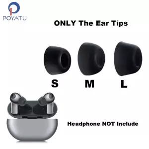 POYATU 이어팁 팁 이어폰 실리콘 이어팁 화웨이 FreeBuds 프로 교체 귀 팁 FreeBudsPro 귀 소매