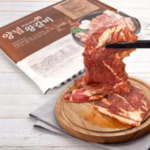 [모두쇼핑]수제 양념구이 돼지왕갈비 돼지갈비 3kg 양념돼지갈비 숯불갈비 양념갈비 양념목살