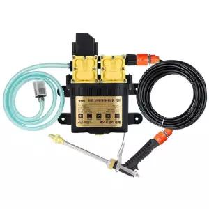 세차기 12V 스프레이 자동 고압 세차 펌프 건 자동차 세차용품 전동