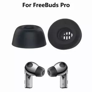 2 쌍 이어 패드 이어폰 실리콘 케이스 화웨이 Freebuds Pro 커버 이어팁 이어 캡 쿠션 이어팁 이어폰 액세