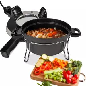 토탈 셰프 체코 쿠커 조절 가능한 다용도 조리 옵션이 있는 최고의 전기 오븐 효율적인 난방 논스틱 냄비