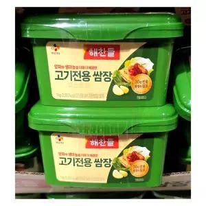 CJ제일제당 해찬들 고기전용쌈장 2kg