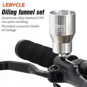 LEBYCLE MTB 자전거 오일 깔때기 도구 유압  브레이크 수축 수리 Shimano 어댑터 주입