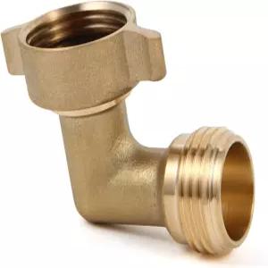 캠핑카 주거용 야외용 GGTE 90도 물 식수 입구 그립 RV 연결 엘보우 호스 커넥터 시 어댑터 이지 1팩