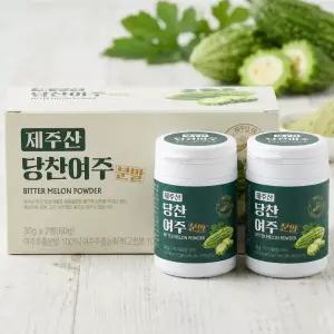 [GBMS] 제주산 당찬 여주분말 1박스 30gX2ea(60g) 1개 2병