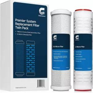 02 마이크론 필터링이 포함된 CLEARSOURce 교체 팩 트윈 필터