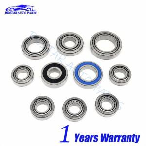 10PCS 변속기 0AM 베어링 키트 DSG7 DQ200 VW AUDI SKODA 7 속도 자동차 액세서리에 적합