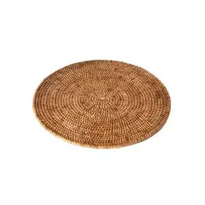 라탄 원형 미얀마 미디움 중형 매트