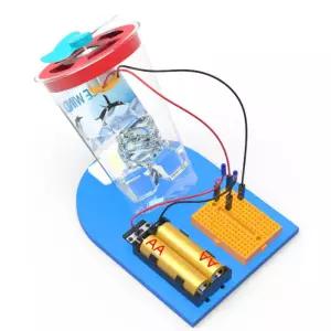 얼음 기화 원리이해 냉풍 선풍기 만들기 실습용 두뇌개발 교구장난감 과학실 교육기관