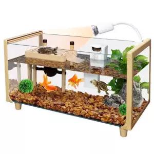 반수생 수조 거북이어항 대형 60형 오픈형 풀세트 소형