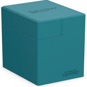 얼티밋 가드 플립앤트레이 133+ 133개의 이중 소매 TCG 카드용 데크 케이스 + 주사위 트레이 가솔린 독립형