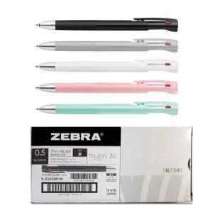 블렌 스트레스해소 제브라 0.7mm 볼펜 스트레스프리 리필심 0.5mm 1세트