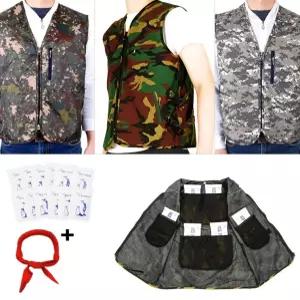 쿨조끼 냉조끼 씨씨칸 아이스 밀리터리 (E타입) 얼음조끼