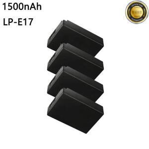 LPE17 DuraPro LP 배터리 + Canon EOS RPRebel SL2 T6i M3 M5 M6 250D 카메라 액세서리 용 케이블이있는 LE