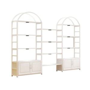 진열대 정리함 선반 원목 2단테이블 타원형 악세사리 화장실선반 보관함 네일 심맹함