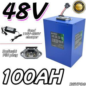 항공 빠른 운송 대용량 21700 리튬 배터리 48V100AH 3000W 내부 모터모든 48V 장비에 적합