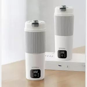 휴대용 전기포트 물끓이는 텀블러 보온 전기컵 주전자 가열 기본형 타입 온수컵