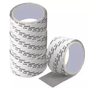 레인로우 4롤 창문 스크린 수리 키트 테이프 강력 접착 섬유 유리 커버 와이어 메시 도어 및 눈물 구멍 총