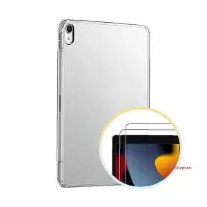 이패드 젤리 케이스강화유리 프로 2매 호환 액정필름 태블릿 회전형 회전케이스 레더 방탄 가죽 비산 보호u