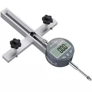 ALL미터 디지털 테이블 톱 정렬 게이지 스트레이트 슈트 디자인 0-1인치 다이얼 인디케이터 3/4인치(19mm)