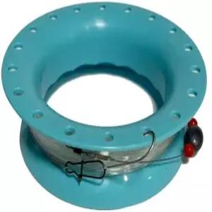 핸드 릴 쿠바 요요 6인치 후크 키퍼 40파운드 140야드 모노 라인 스테인리스 스틸 리더 3/0 일본산