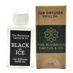 자동차 방향제 걸이, 자동차용 오일 1 OZ, 귀여운 액세서리, 리필, 오래 지속되는 향기 미국산 블랙 아이스 타입