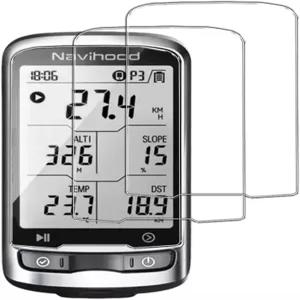 나비후드 L4 보급형 GPS 자전거 컴퓨터 무선 고화질 스크래치 방지 필름 간편한 설치 키트로 버블 프리 HD