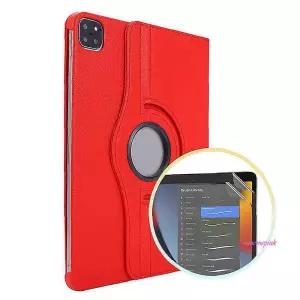 이패드케이스 드로잉 프로12.9 3세대 레더 2매 크로스 필름 종이질감 회전형 회전 액정보호 방탄 가죽ssu55