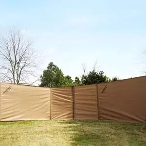 캠핑 바람막이 타프스크린 사이드월 야외용 캠핑 윈드스크린 쉘터 직사각형 캠핑장 분리형 테이블 텐트