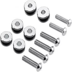 오토바이 퀵 릴리스 시시 바 러기지 랙 도킹 하드웨어 키트 할리 데이비슨 2003-2025 FLSTC 모델용 ( 부품