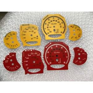 포르쉐 파나메라 970.1 속도계 계기판 오버레이 (350KM/H)