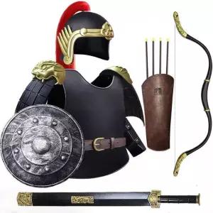 갑옷 코스프레 전쟁 화살 군인의상 이순신 코스튬 삼국지 장군 연극 무대용의상