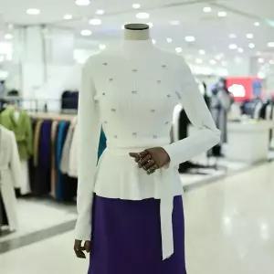 [미니멈]비딩 포인트 페플럼 니트 MXDAKU1060M_P376907638