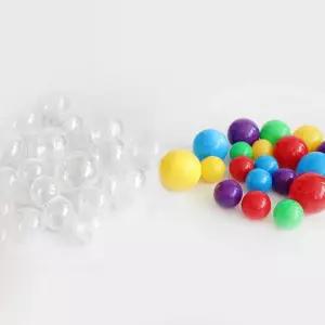 플라스틱 빈 뽑기 신상입고 추첨 행운 볼 뽑기이벤트 투명 미니 추천 원형 캡슐 이벤트 공 랜덤 구