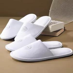 화이트 블랙 거실화 실내화 호텔 거실실내화 실내슬리퍼